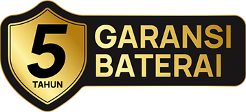 Garansi baterai 5 tahun